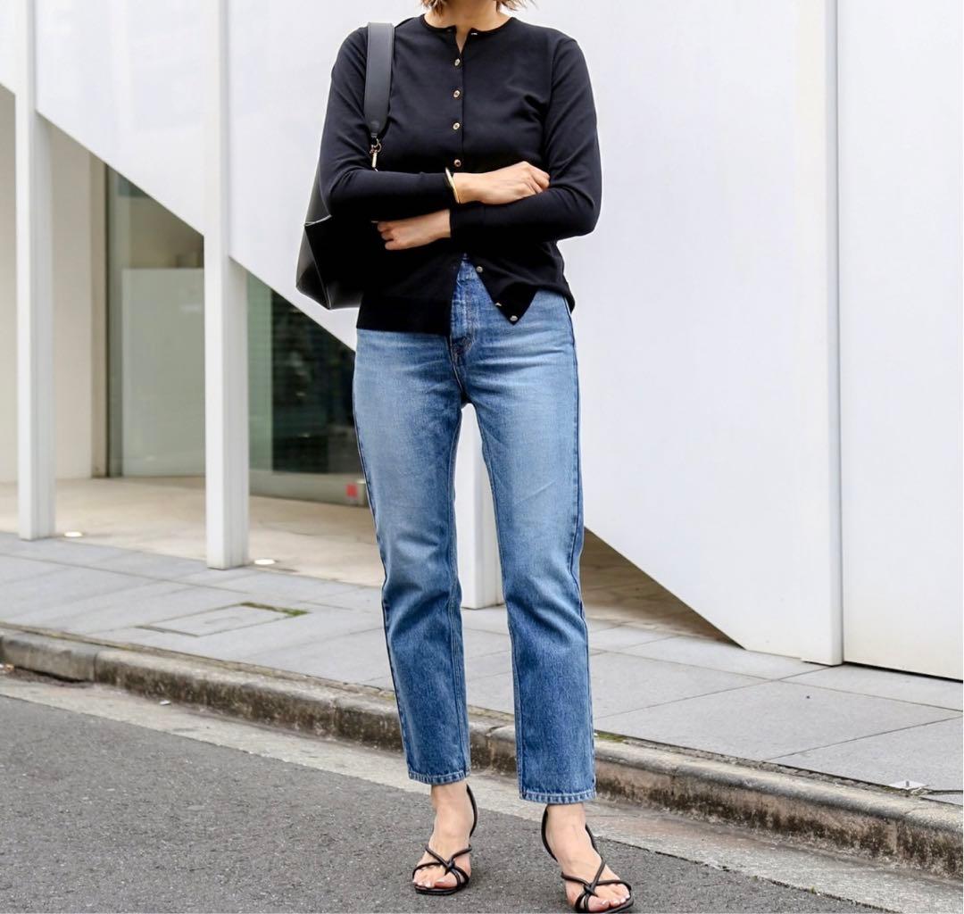 新品タグ付　FF graceクルーネックカーディガン　ドゥーズィエムクラス