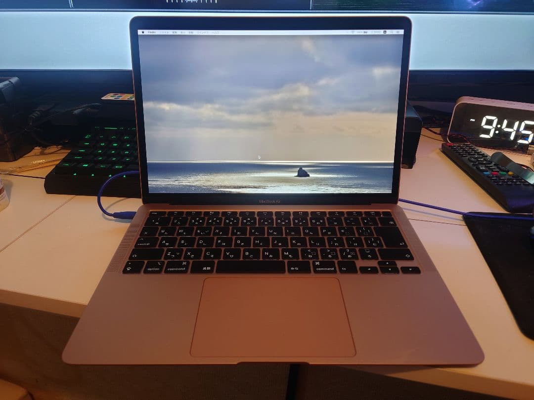 MacBookAirローズゴールド　13インチ　希少SSD 1TB