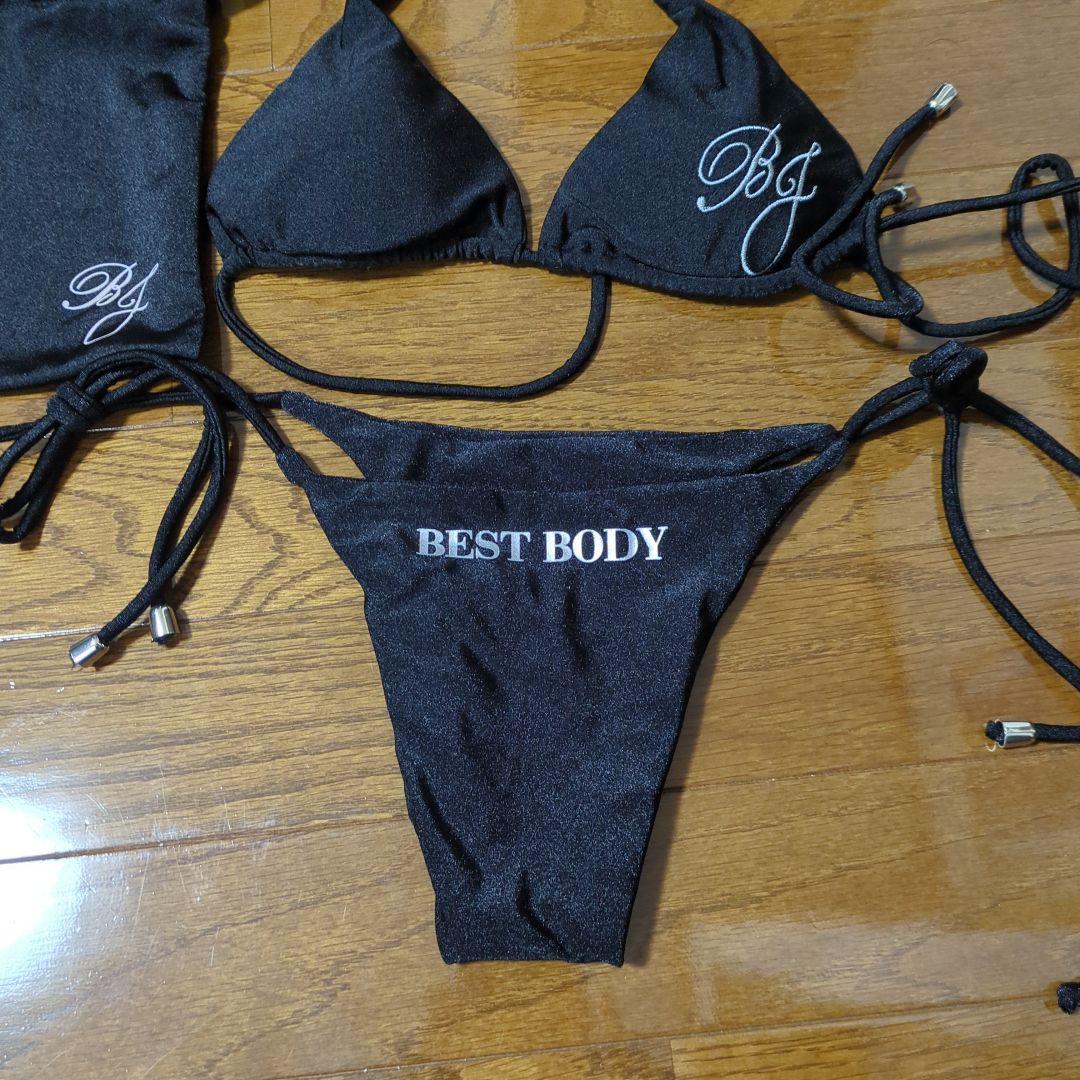 ベストボディジャパン公式決勝用ビキニ ブラック　Sサイズ