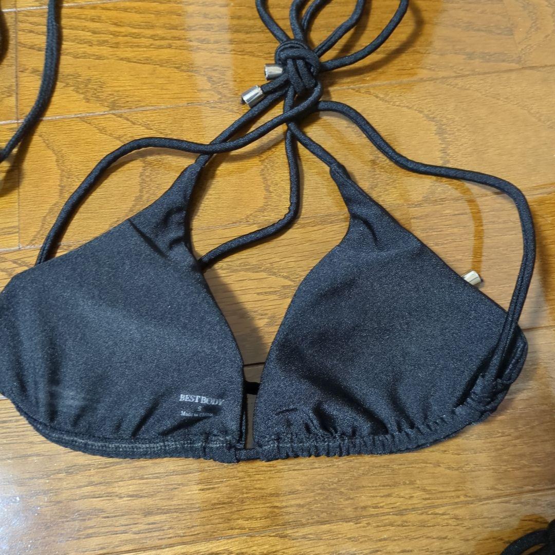 ベストボディジャパン公式決勝用ビキニ ブラック　Sサイズ