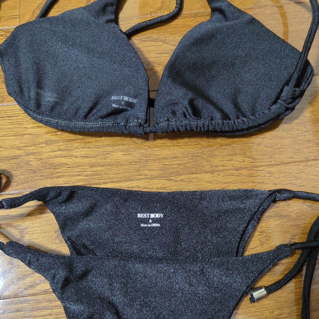 ベストボディジャパン公式決勝用ビキニ ブラック　Sサイズ