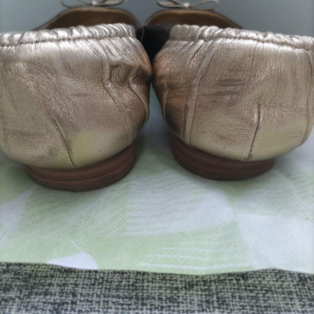 【TSN】ルイヴィトン モノグラム バレエシューズ 38 1/2