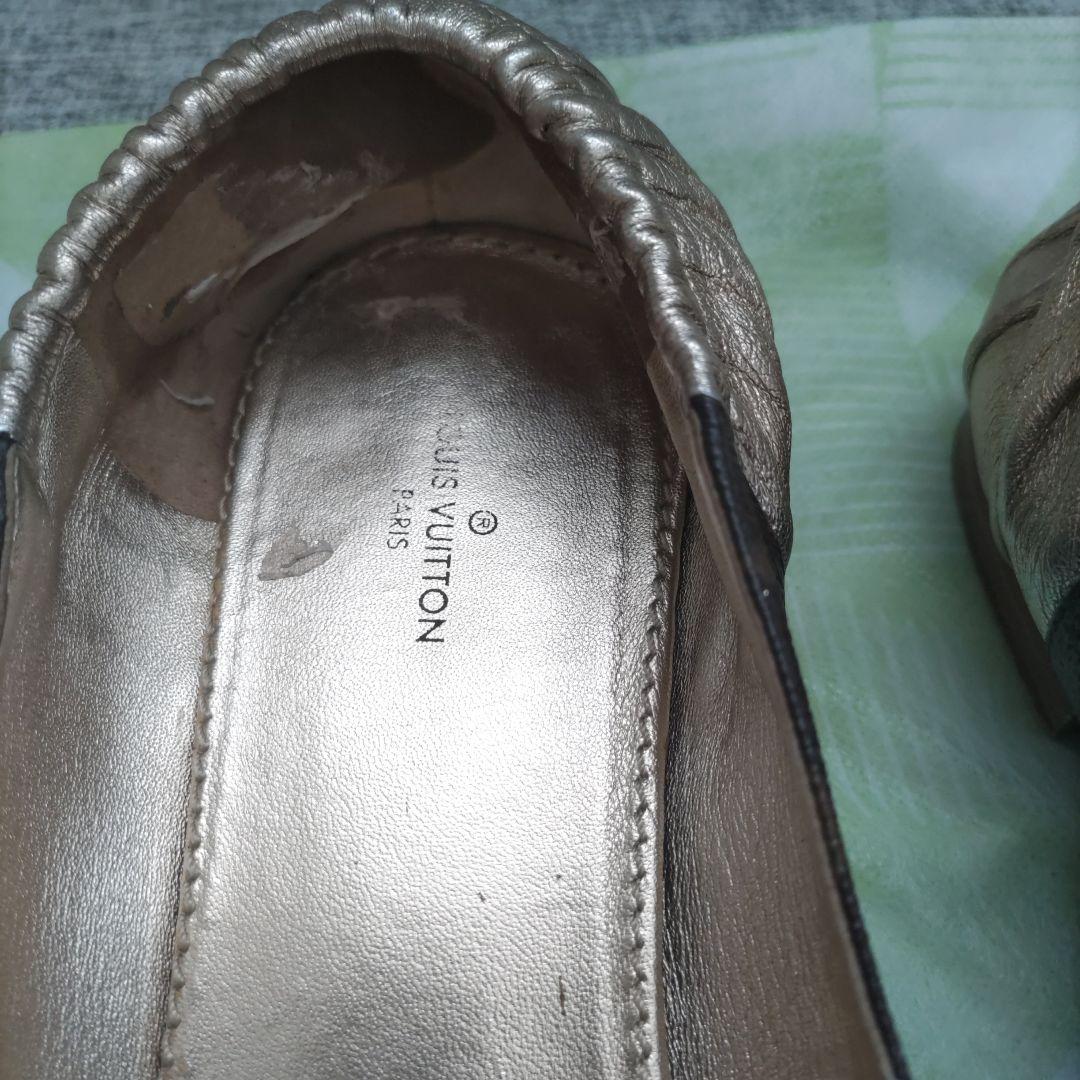 【TSN】ルイヴィトン モノグラム バレエシューズ 38 1/2