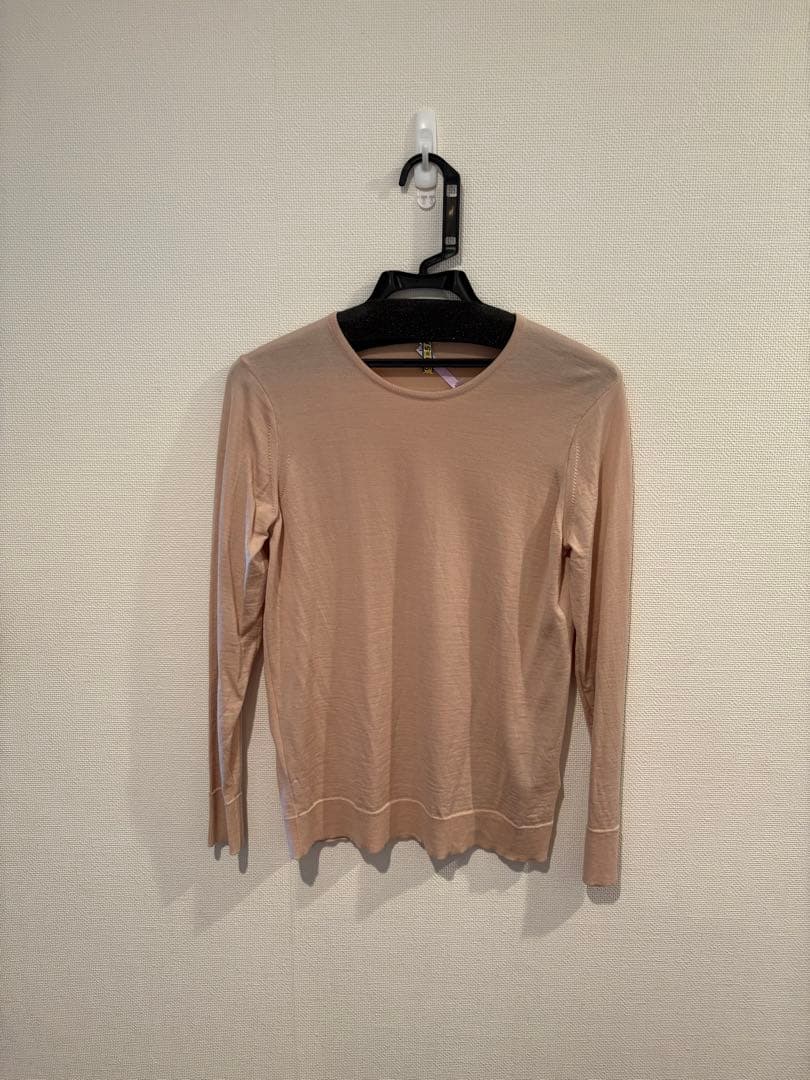 Deuxime Classe FF grace クルーネックプルオーバー　ピンク