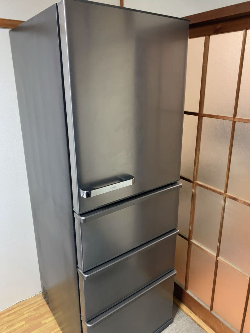 【美品】AQUA 冷蔵庫 AQR-V43J(S) 430L 2020年製