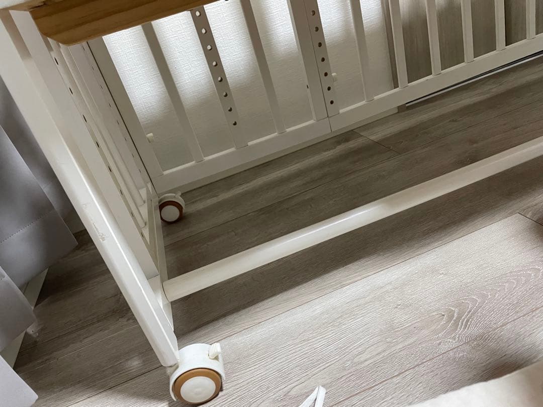 そいねーる ロング ベビーベッド ホワイト