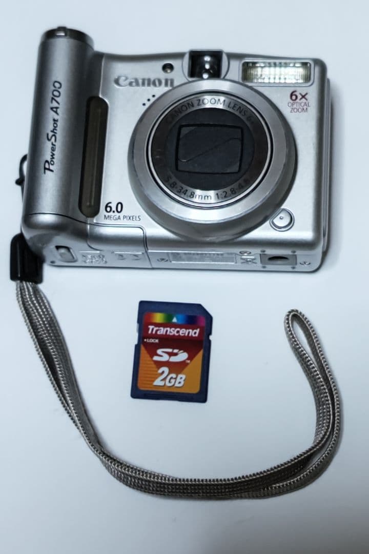 Canon PowerShot A700 6.0メガピクセル