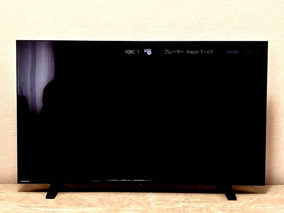 【美品】東芝 REGZA 43インチ 22年製 4K液晶テレビ