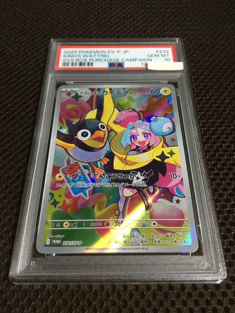 フォローで割引！ ポケモンカード PSA10 ナンジャモのカイデン SV-P