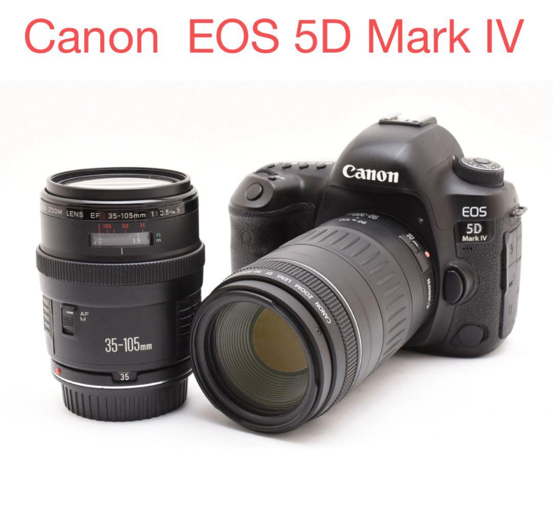 Canon EOS 5D Mark IV 標準&望遠ダブルレンズセット