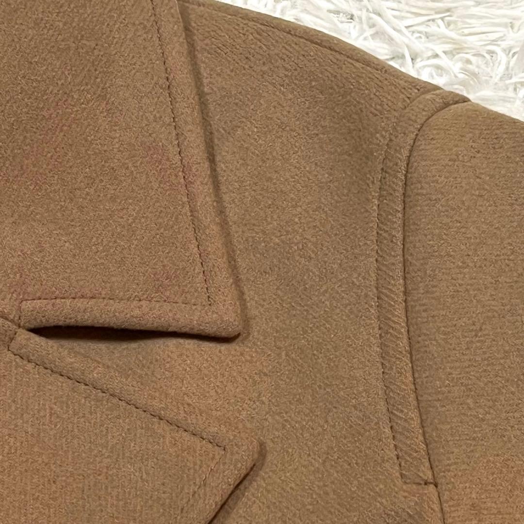 未使用品✨23区 ソフトメルトン ピーコート キャメル 大きいサイズ3XL