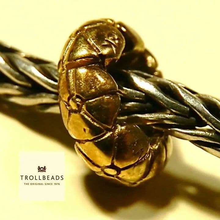 y*b様 トロールビーズ　TROLLBEADS 18Kゴールド ゴールデンリース