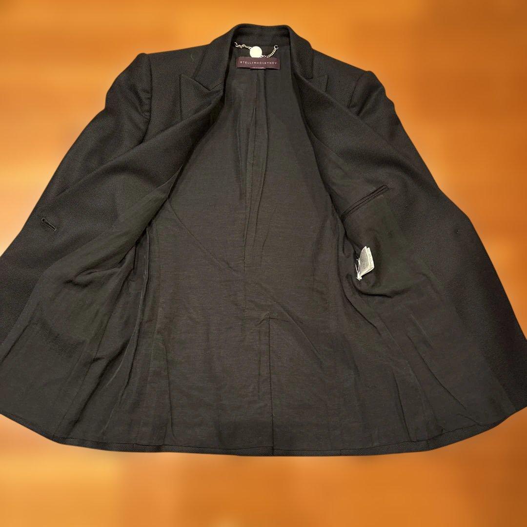 Stella McCartney ブラック テーラードジャケット　38