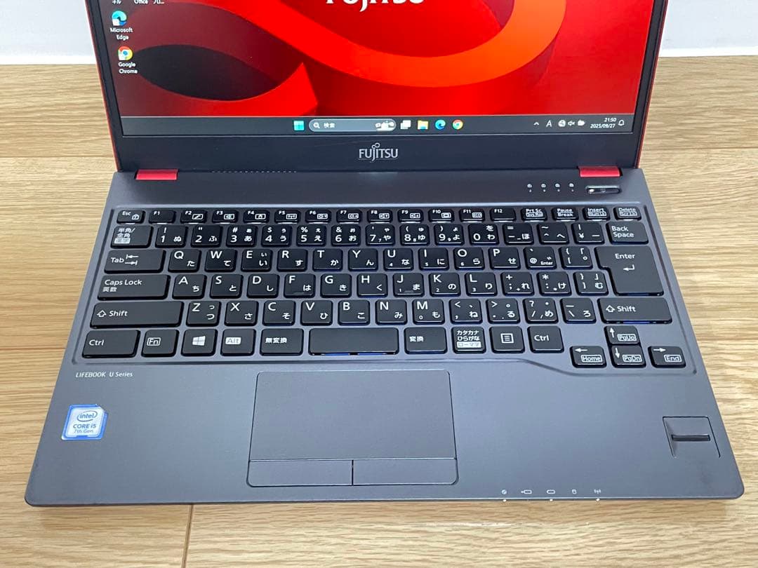 【美品】富士通 LIFEBOOK FHD液晶 i5-7300U SSD256GB