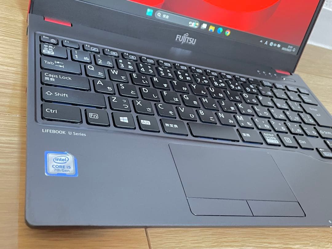 【美品】富士通 LIFEBOOK FHD液晶 i5-7300U SSD256GB