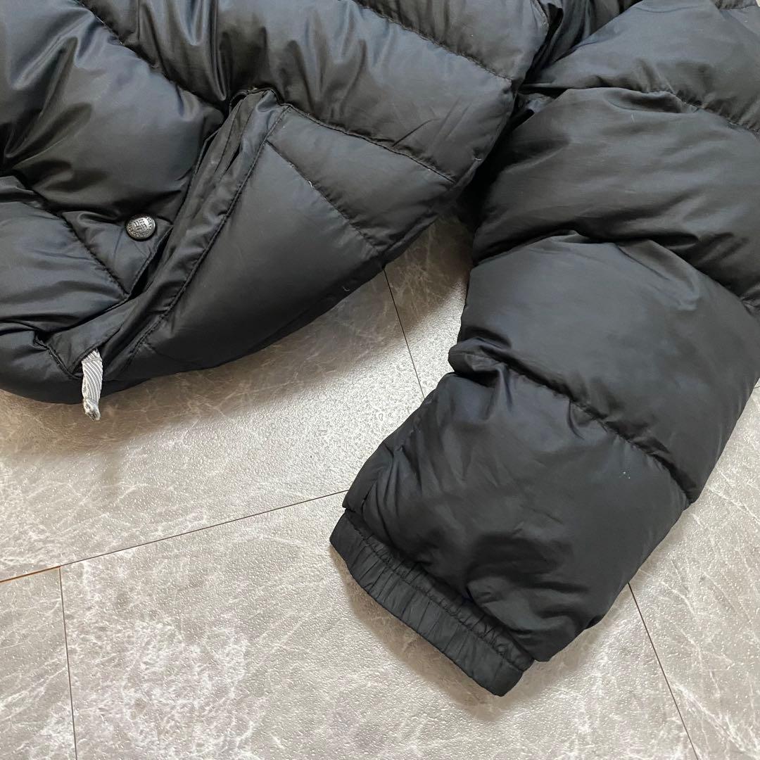 00s Columbia 短丈 down puffer jacket y2k 黒