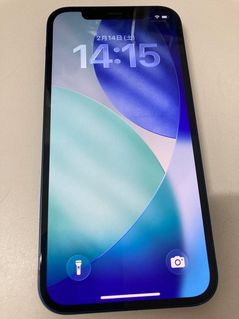 iPhone 12 128GB ブルー　SIMフリー　K2019