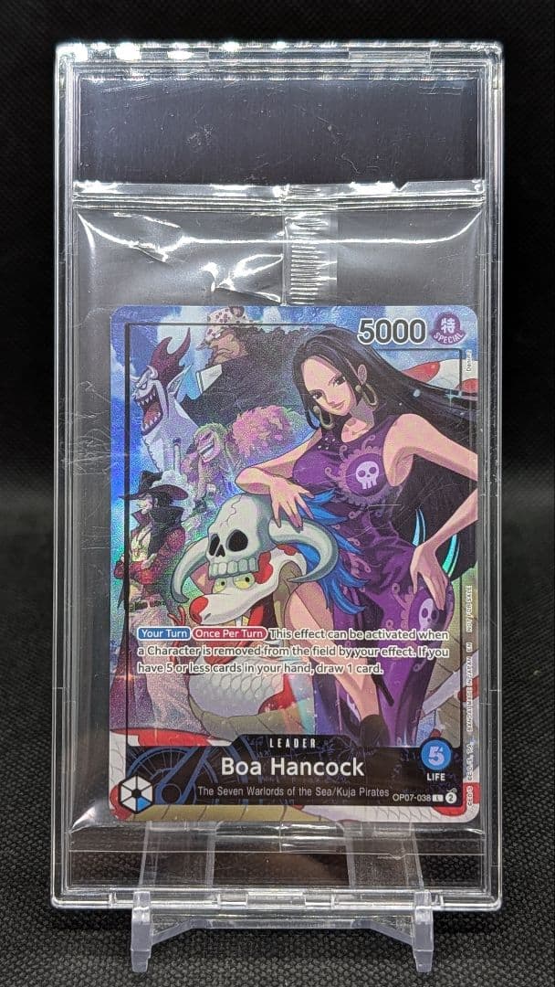 ワンピカ PSA マガジン 限定 ボア・ハンコック 未開封 リーダー