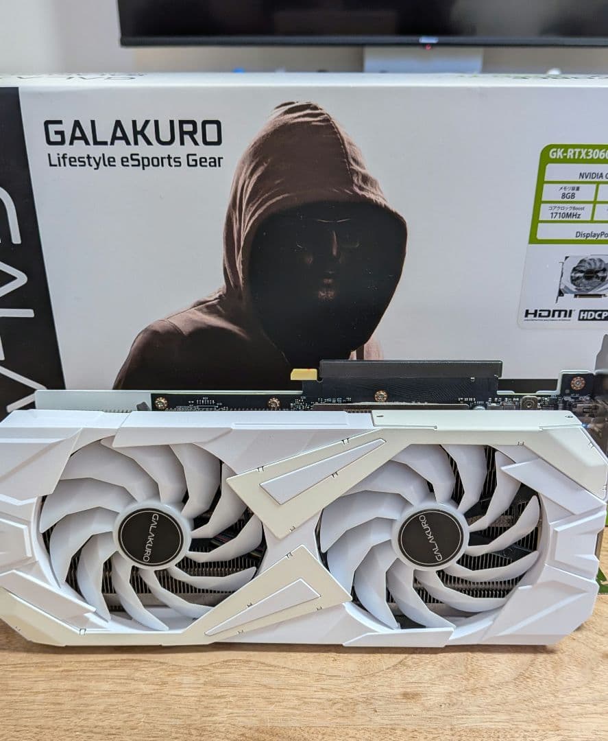 GALAKURO RTX 3060 Ti White / 白モデル