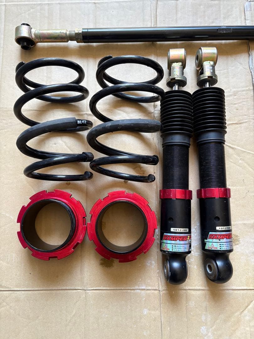 KuMa　BLITZ DAMPER ZZ-R 車高調 エブリィDA17W