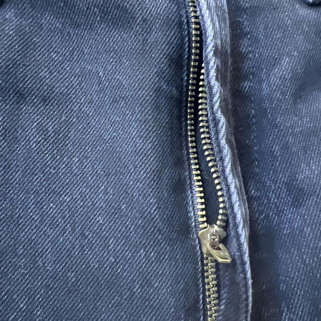 パンツ Supreme baggy Jean black 30