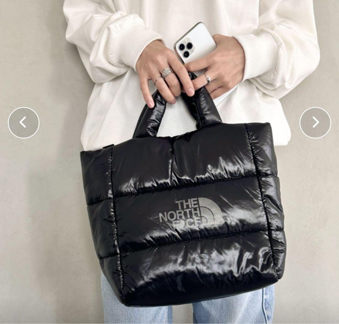 【韓国限定】ノースフェイス＊プランピー＊トートバッグ＊L ＊クリーム