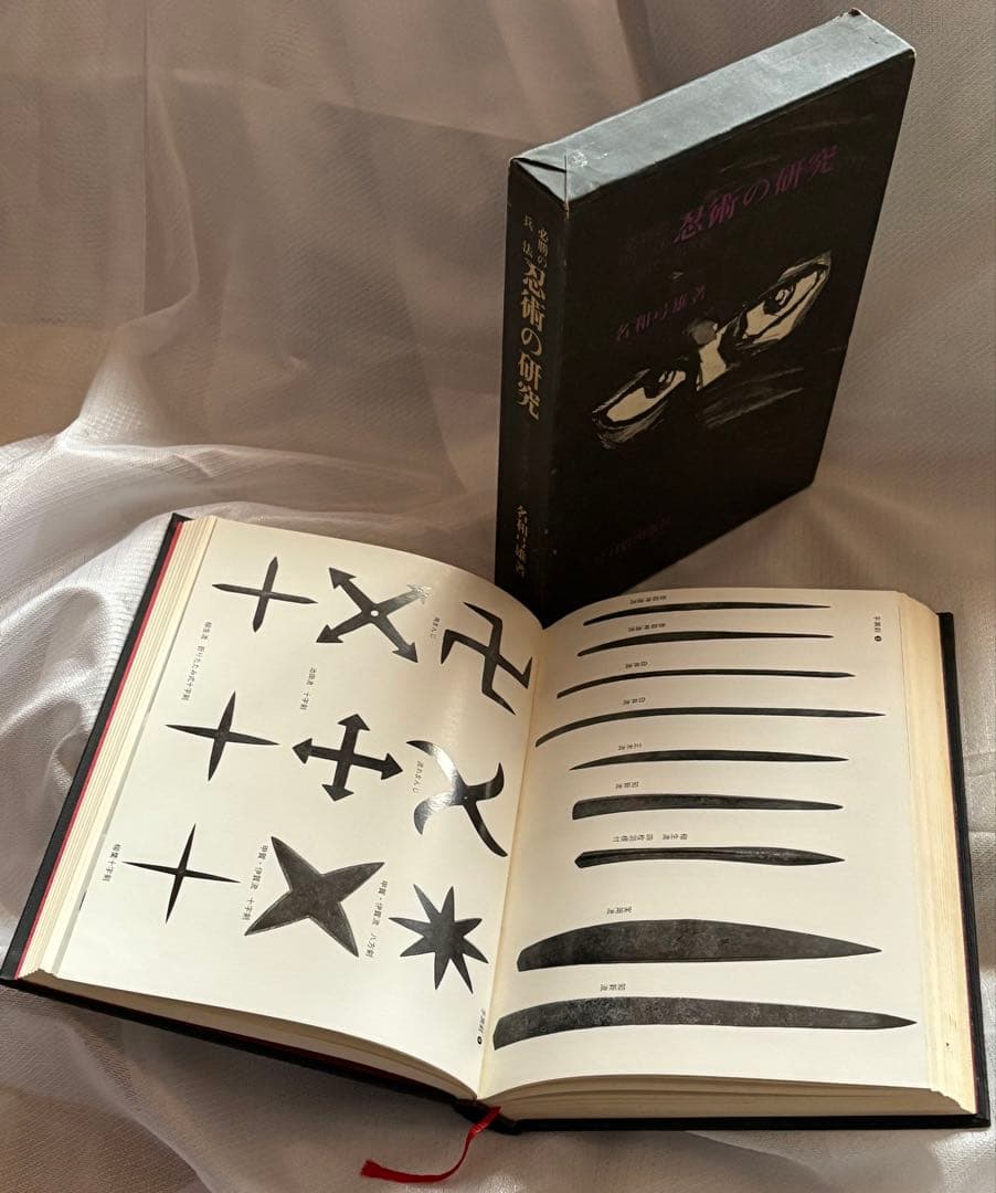 忍術の研究◆名和弓雄著◆初版本◆昭和47年発行◆忍者 忍法 必勝の兵法