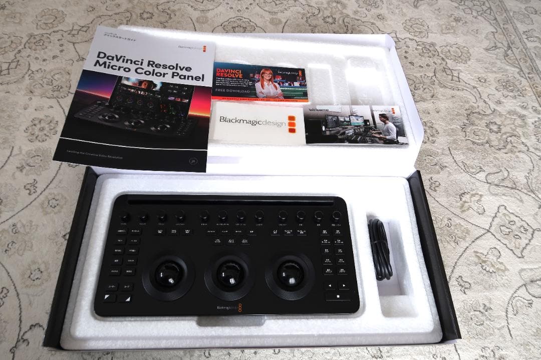 DavinciResolve Micro Color Panel (日本語版)