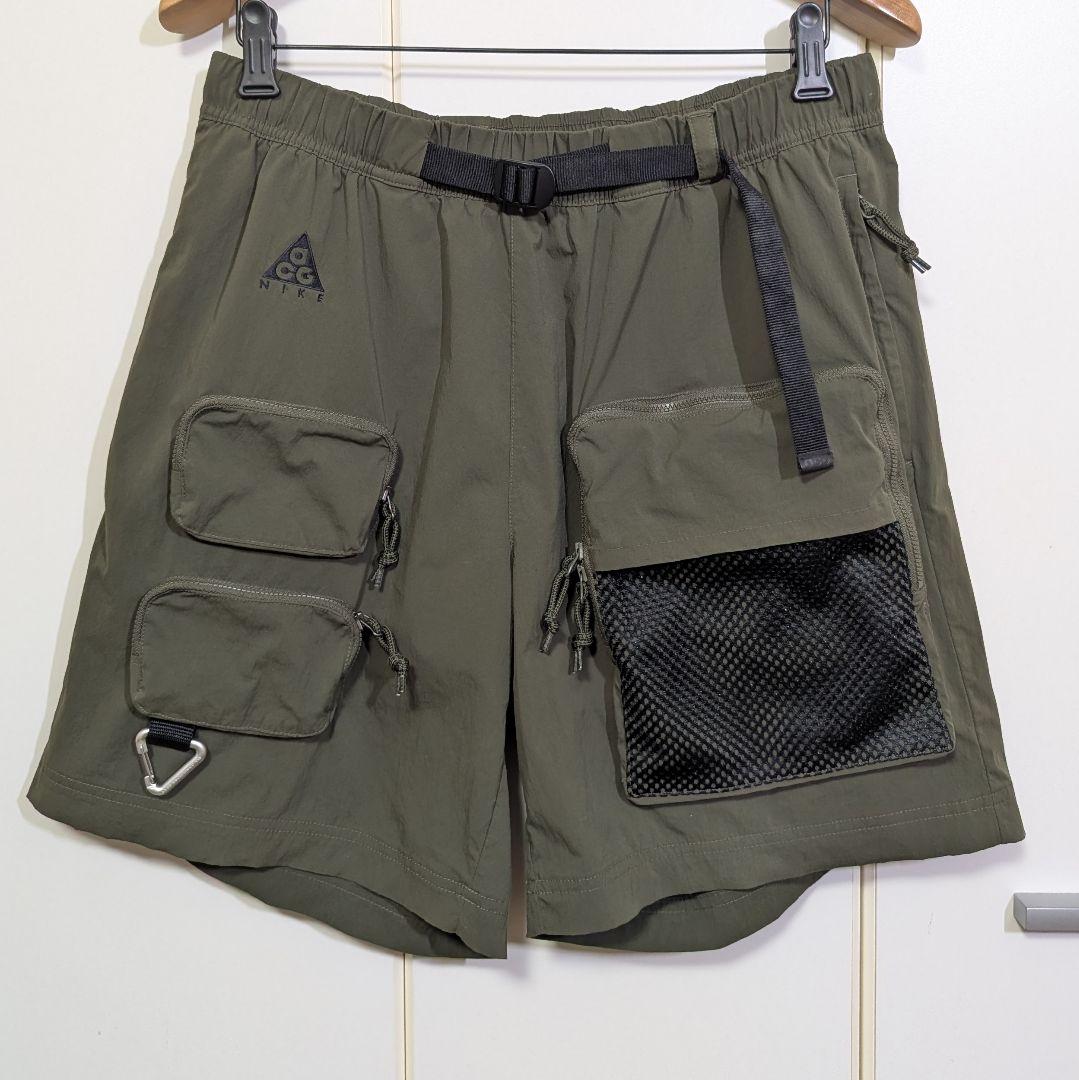 【テック】NIKE ACG ナイキ カーゴショーツ マルチポケット カラビナ