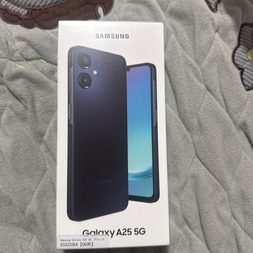 Samsung Galaxy A25 5G ブラック 64GB