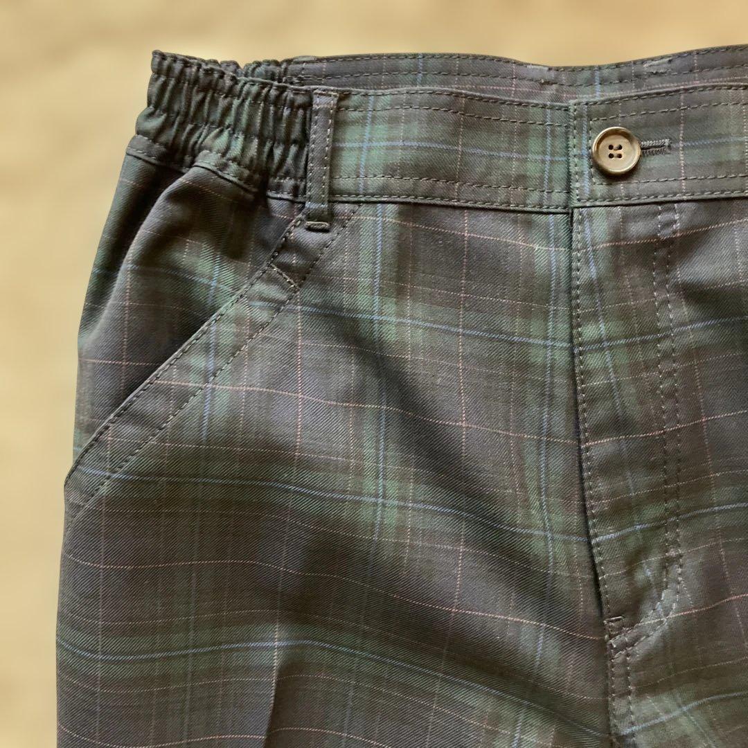 【超美品】コム デ ギャルソン オム ドゥ チェックパンツ