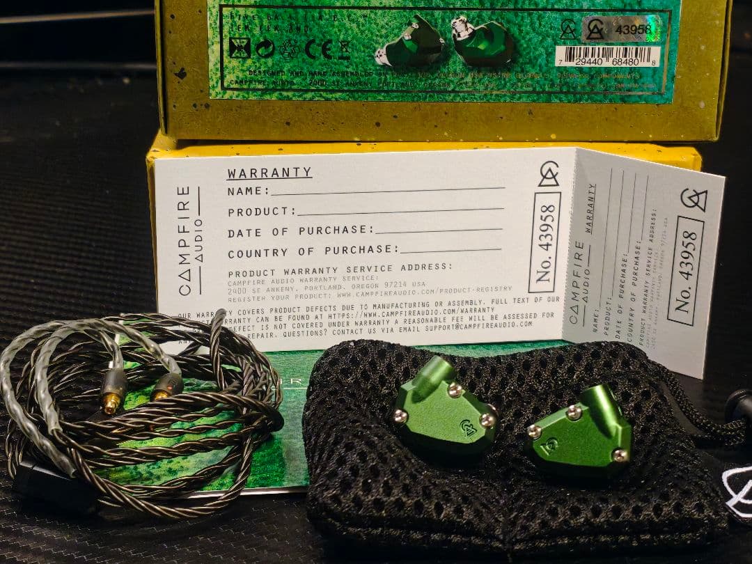 t*a様 Campfire Audio ANDROMEDA CAM-4808 2