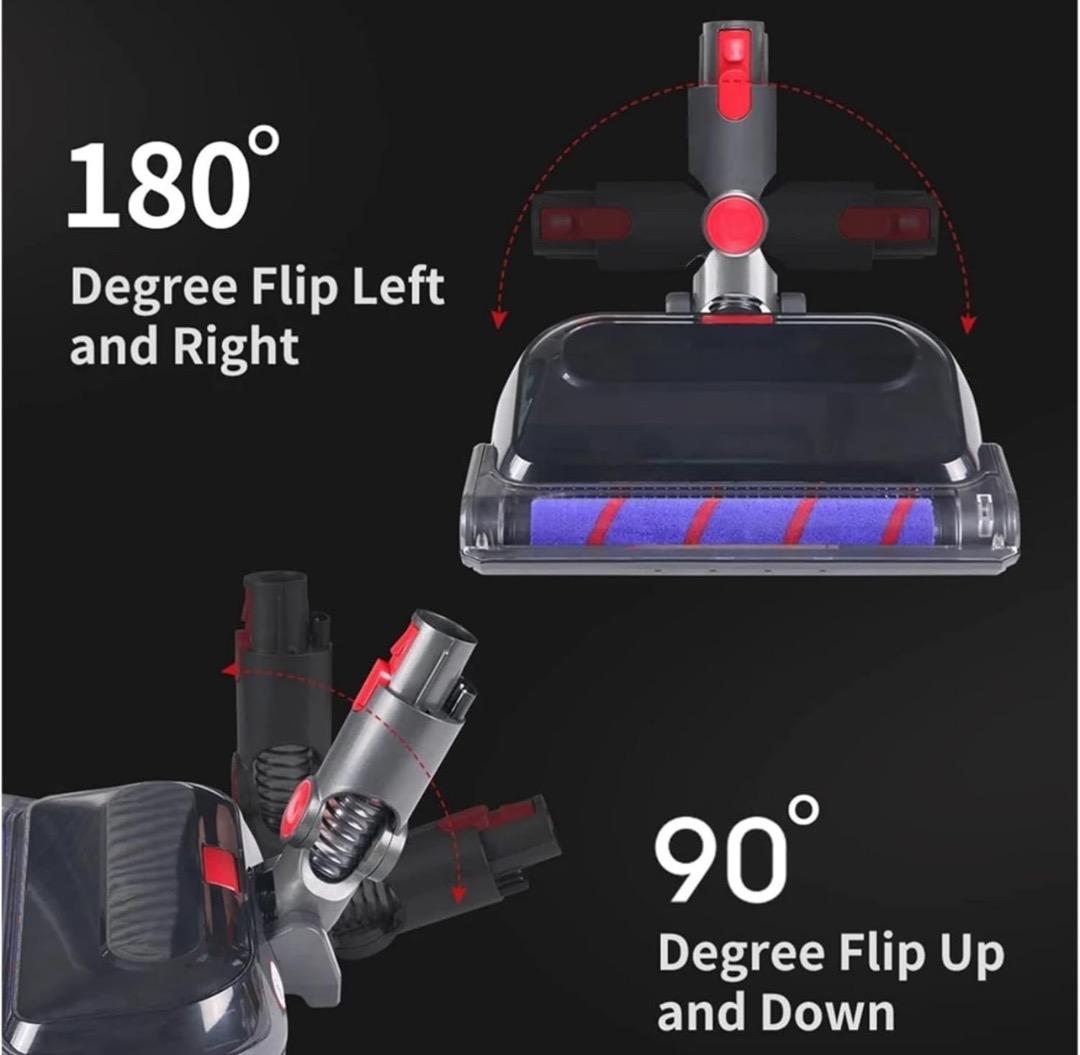 電動モップヘッド ダイソン V7 V8 V10 V11 V15 掃除機に対応