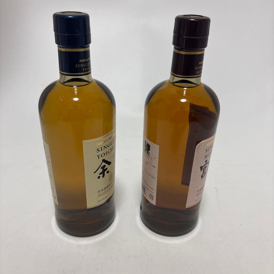 余市 宮城峡 2本セット ニッカ シングルモルト NIKKA ウイスキー