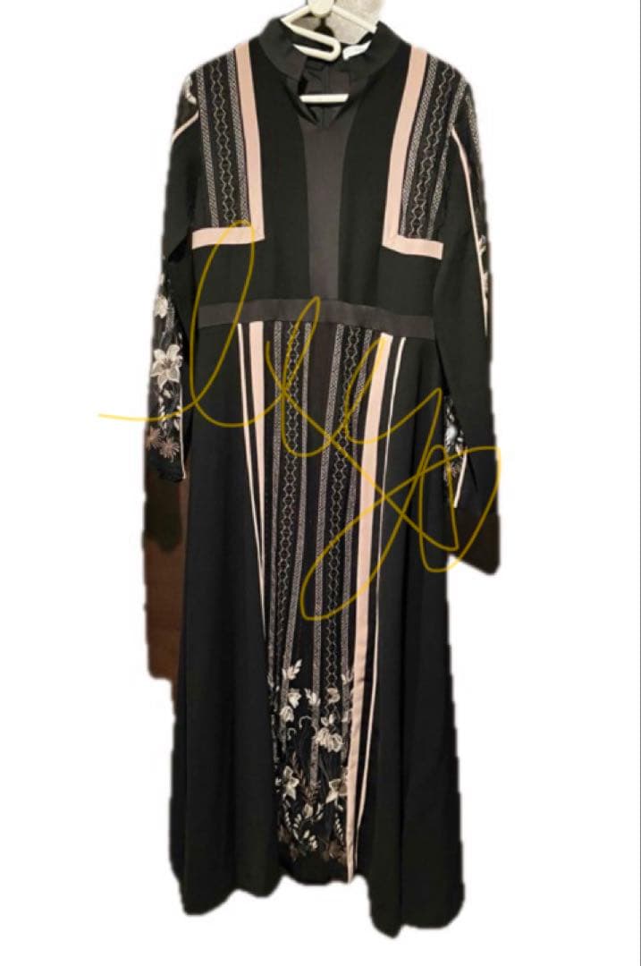 MURRALミューラルFramed flower long dressワンピース