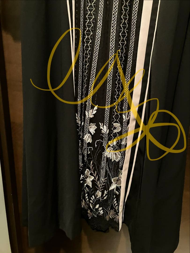 MURRALミューラルFramed flower long dressワンピース