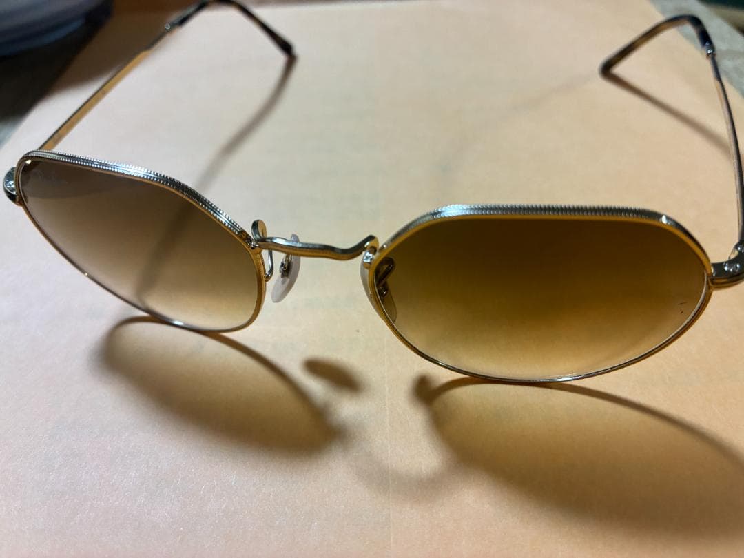 最終値下げ！レイバン　RB3565JACK　ゴールドフレーム