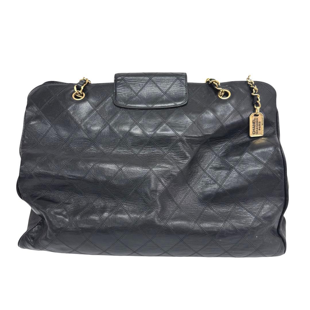 ✨ CHANEL スーパーモデル マトラッセ チェーントートバッグ✨
