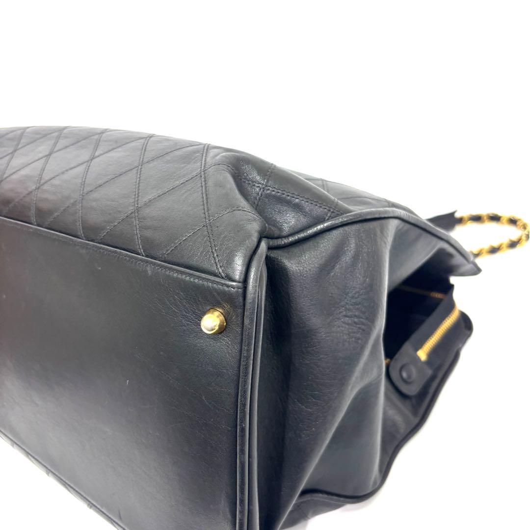 ✨ CHANEL スーパーモデル マトラッセ チェーントートバッグ✨