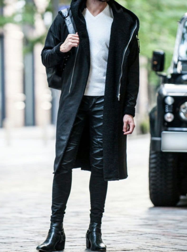 【BACKSTAGE PASS】新品MSG　ビッグシルエット フードボアコート