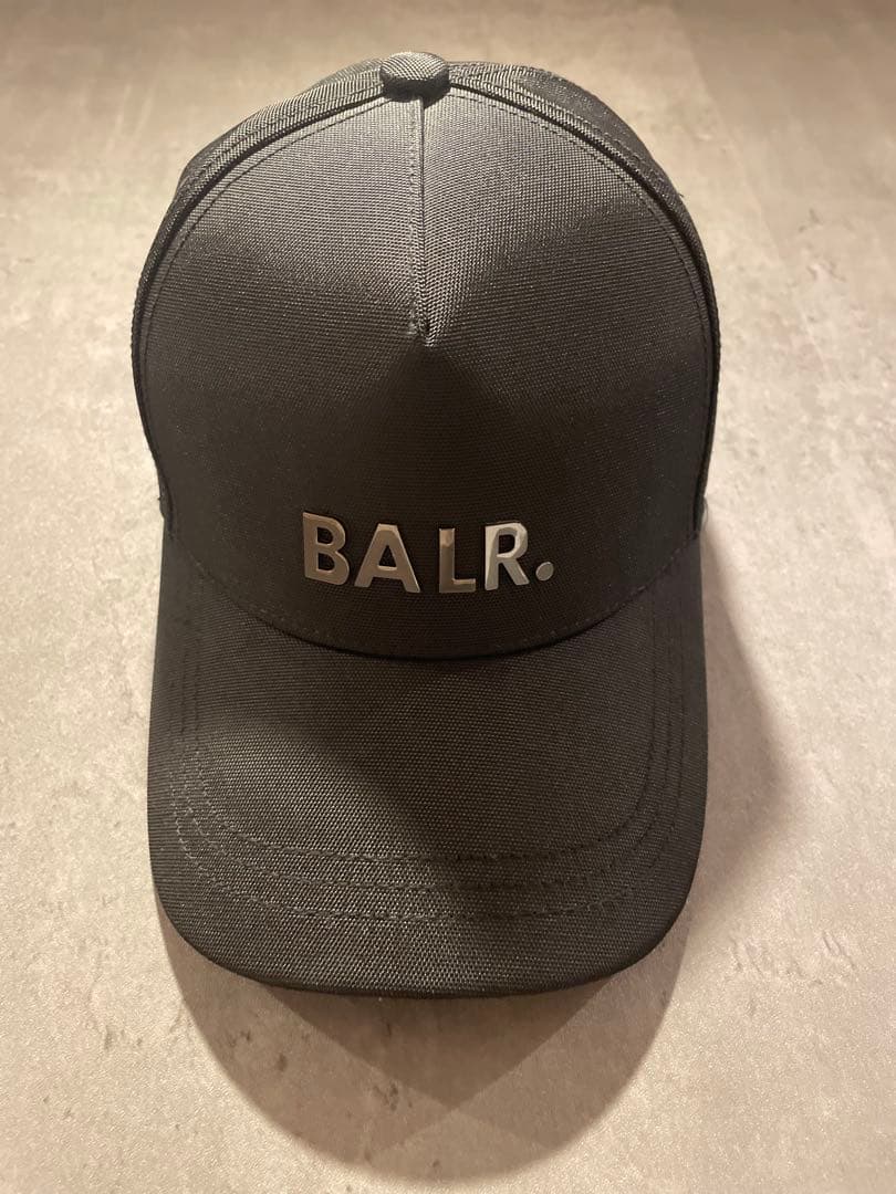 ヒデさん専用　BALR. メタルロゴ　ブラック キャップ