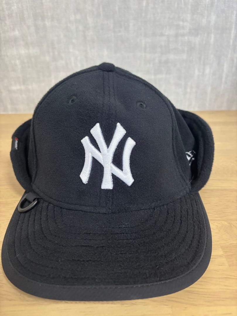 NEW ERA フリップダウン ニューヨーク・ヤンキース ブラック キャップ