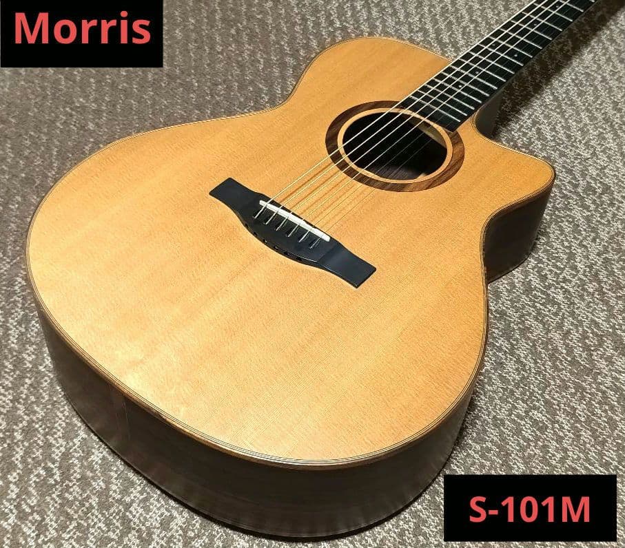Morris S-101M アコースティックギター 南澤大介シグネチャーモデル