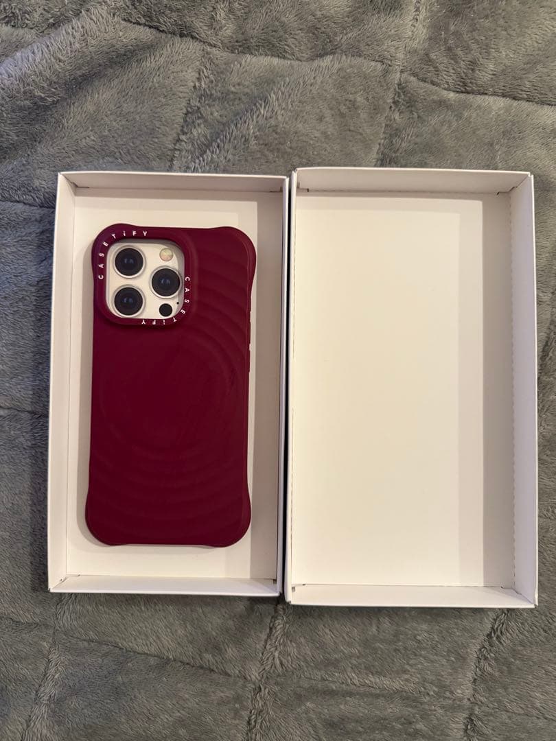 ケースティファイ　マルベリー　 シリコンウェーブ　16proケース