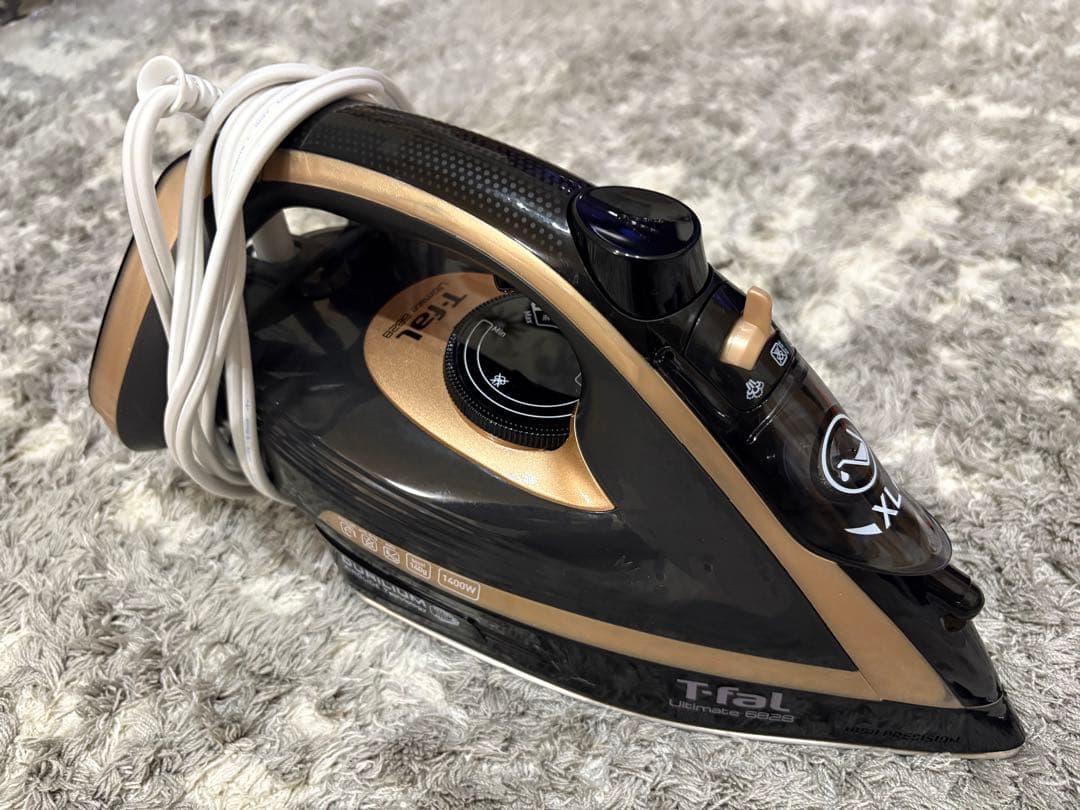 一度のみ使用　ティファール FV6828 スチームアイロン アルティメット
