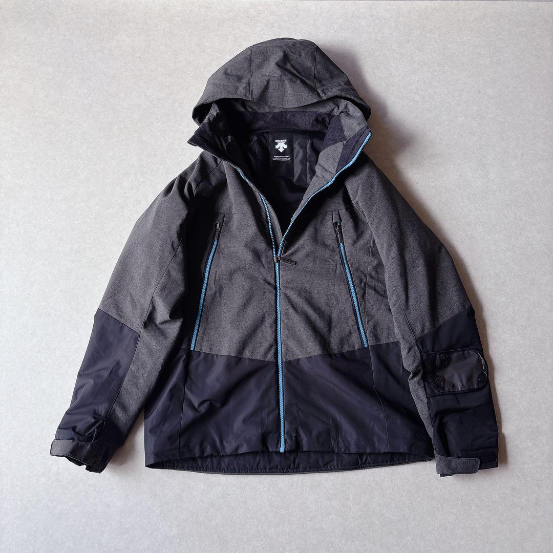 DESCENTE デサント スキーウェア上下 メンズ L チャコールグレー