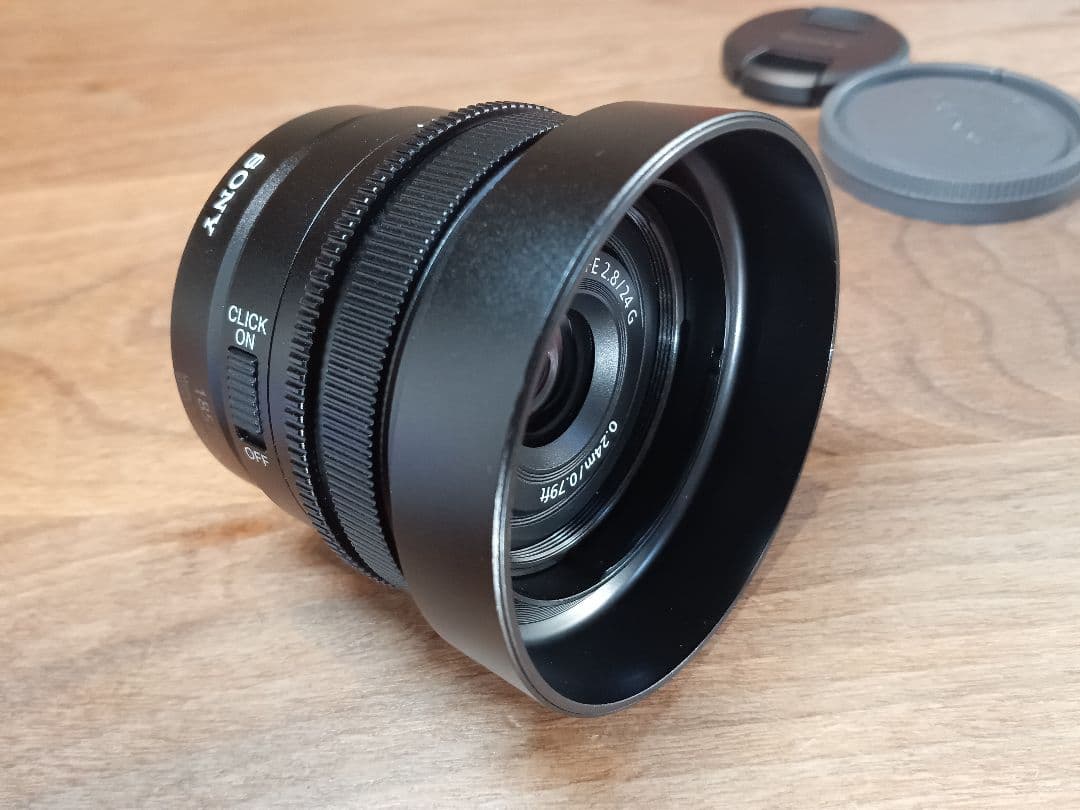 新品級 SONY FE 24mm F2.8 G【取説+元箱+安心返金保証付き】