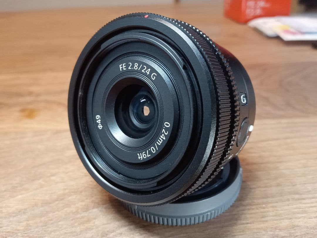 新品級 SONY FE 24mm F2.8 G【取説+元箱+安心返金保証付き】