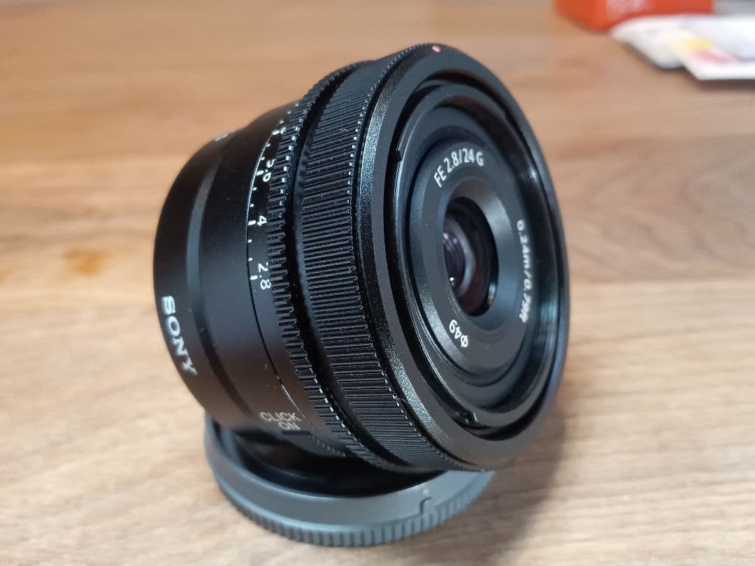 新品級 SONY FE 24mm F2.8 G【取説+元箱+安心返金保証付き】