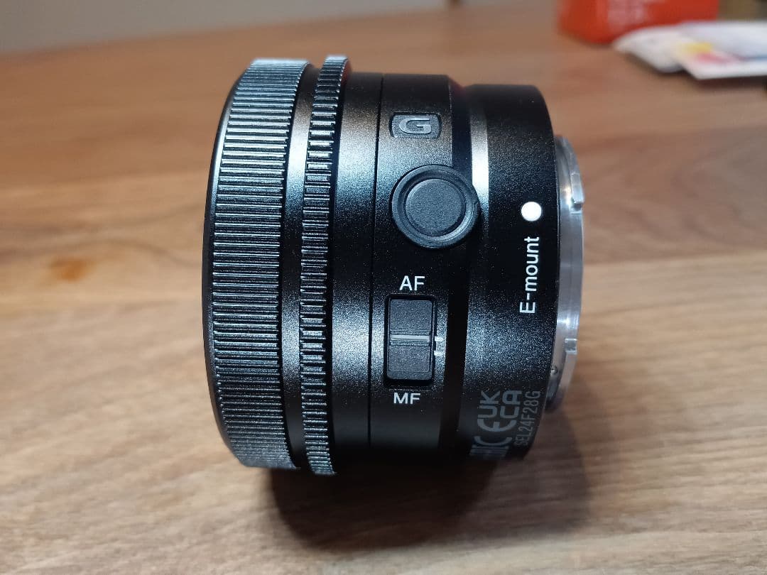 新品級 SONY FE 24mm F2.8 G【取説+元箱+安心返金保証付き】